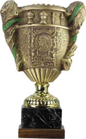 TROFEO JUEGO DE CARTAS MODELO COPA