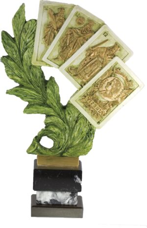 TROFEO JUEGOS DE CARTA EN RAMILLETE