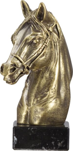 Trofeo de caballo sobre base de marmol 19 cm 21 cm 23 cm