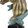 Trofeo cabeza de caballo con lazo 23 cm 25 cm 27 cm