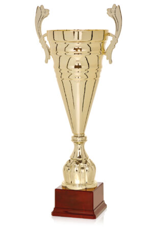 COPA METÁLICA DORADA