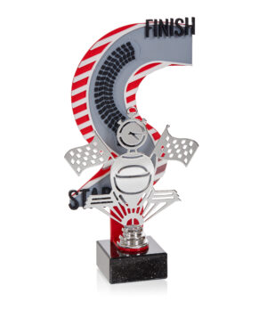 TROFEOS 3D MOTOR CON DEPORTE EN METAL